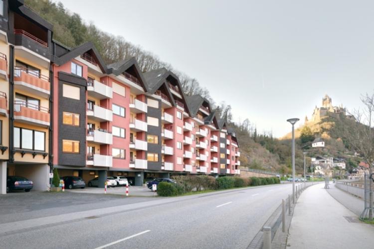 2 in 1! Two top floor apartments not far from the old town with a fantastic view of the Moselle in Cochem