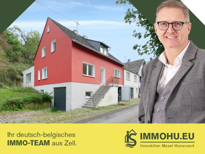 Renovated residential building with expansion reserves and lots of land in a quiet and flood-free location in Enkirch