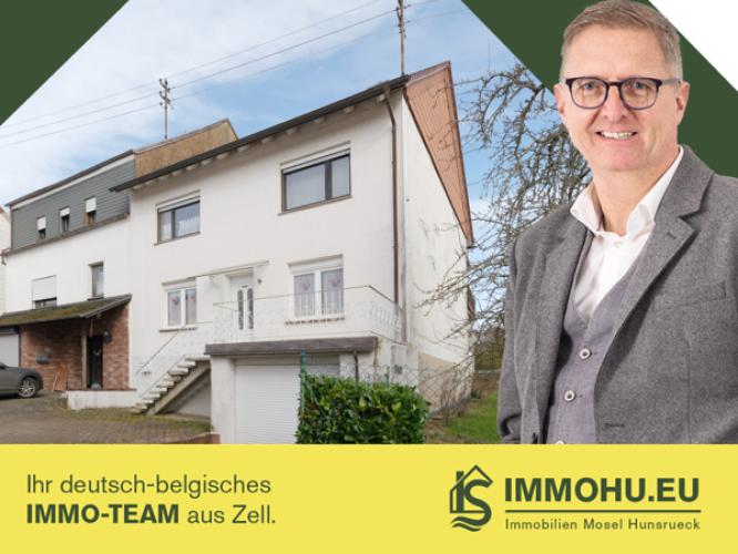 Commission-free: Spacious house with garage, conservatory and easy-care garden in Schmelz